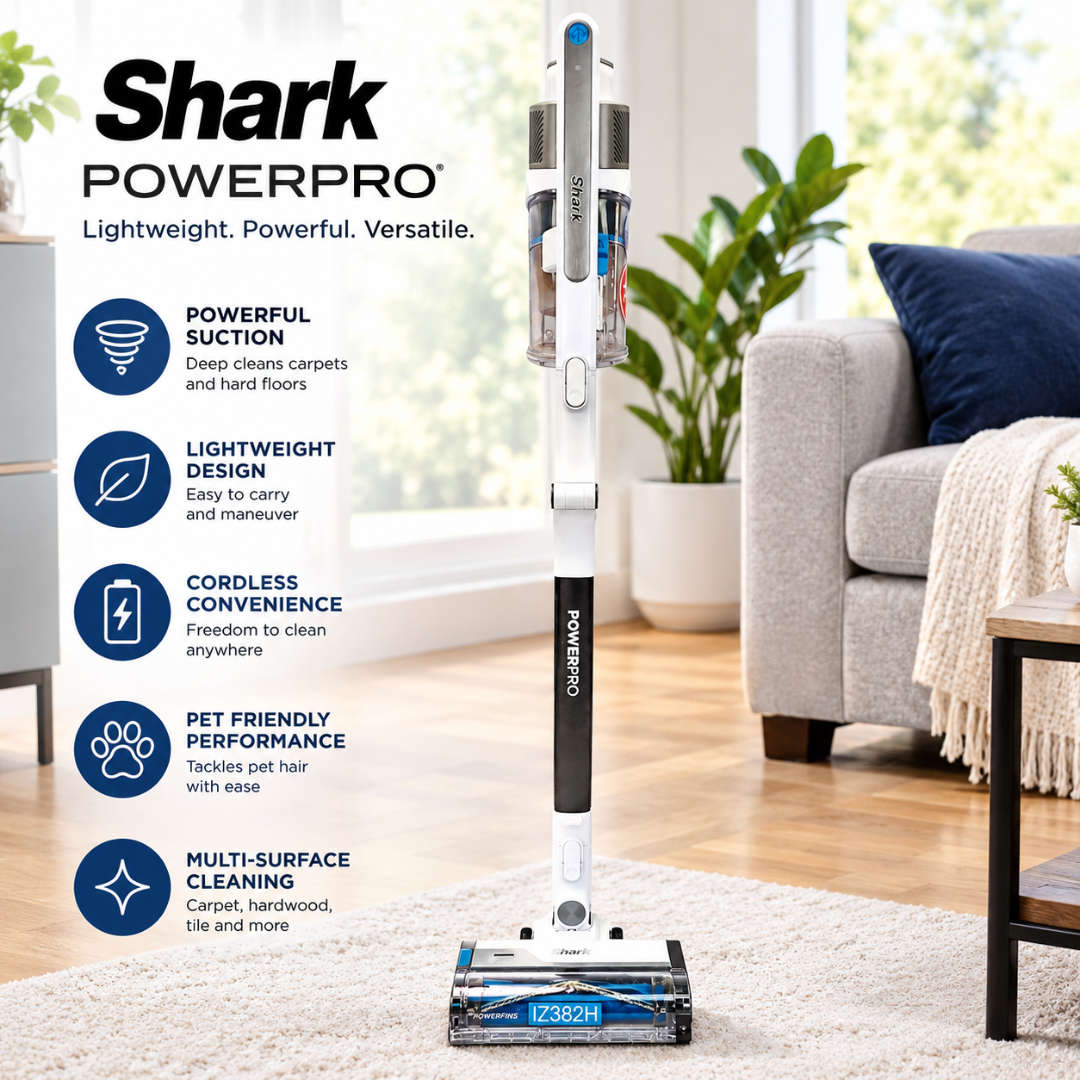 Shark PowerPro™ Flex Reveal Plus Cordless Vacuum – IZ382H